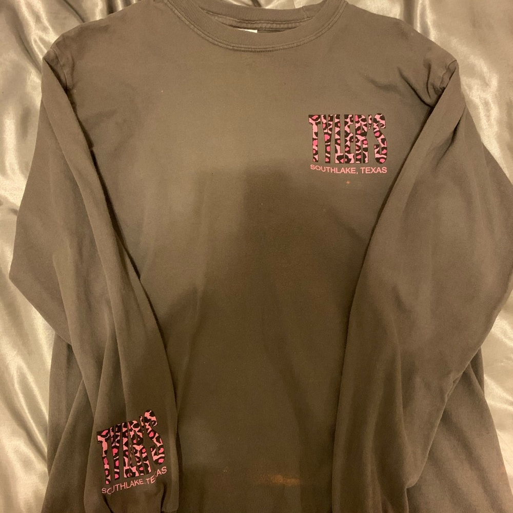 Tyler’s long sleeve shirt